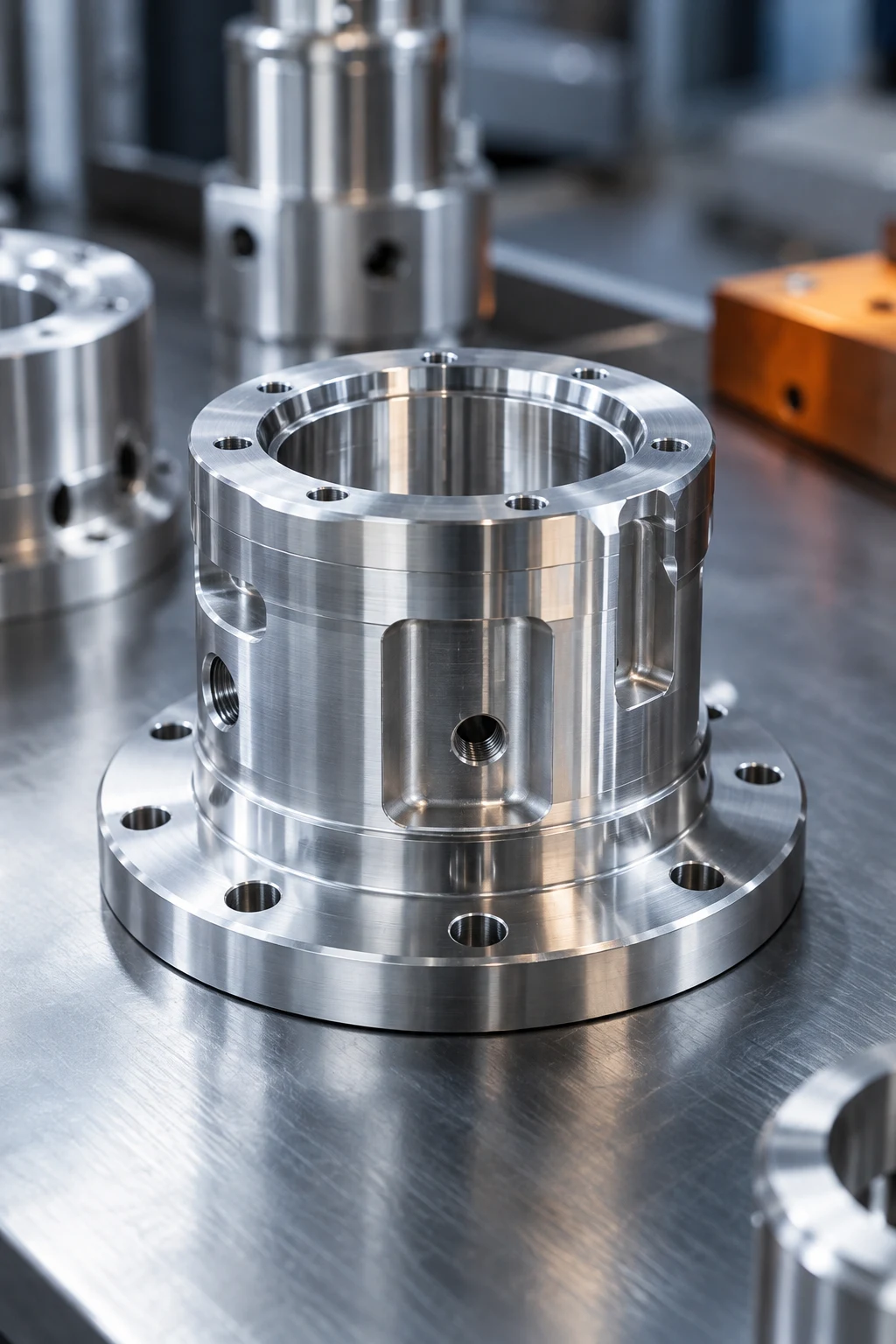 Precision machined component