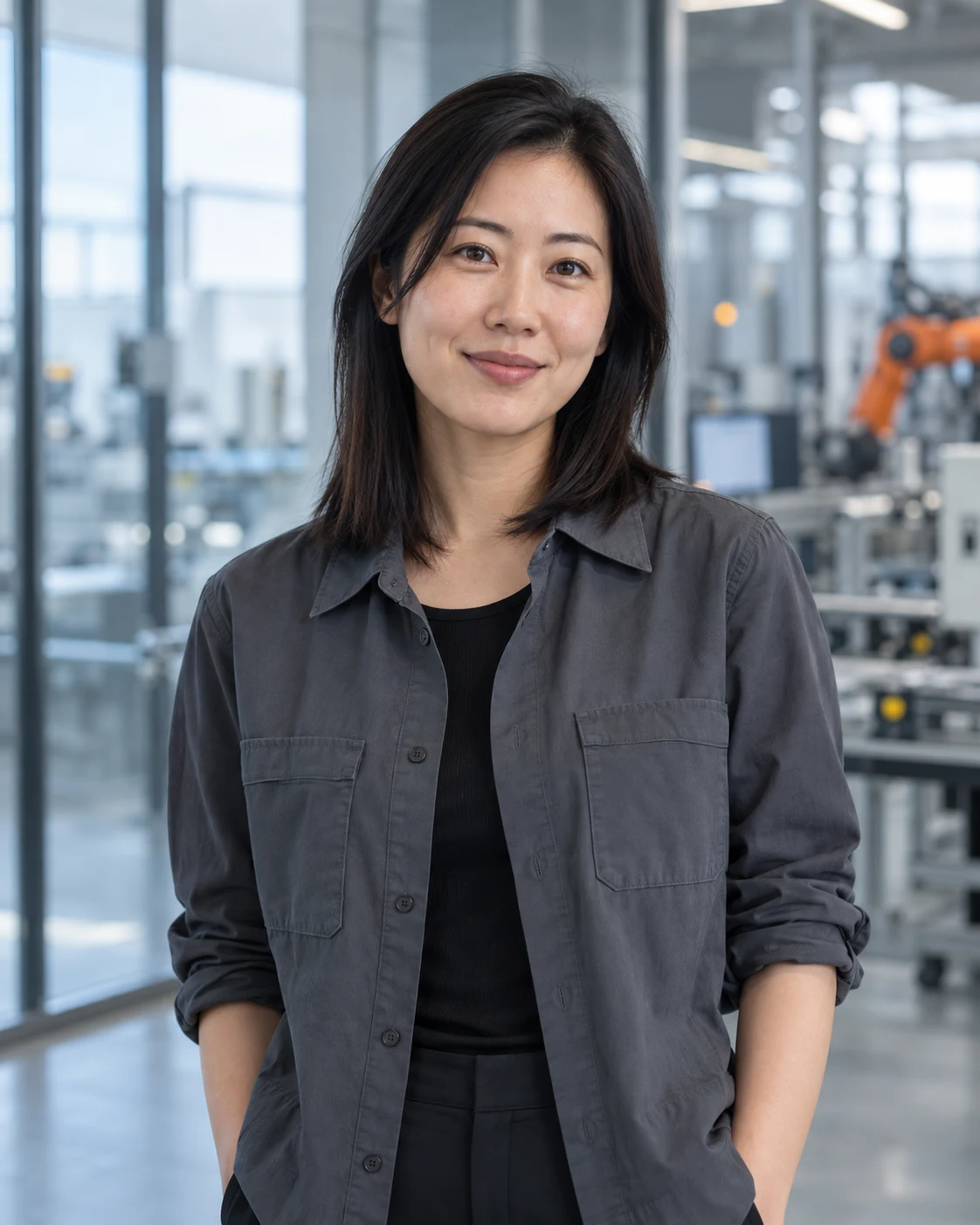 Fictional portrait of Maya Chen